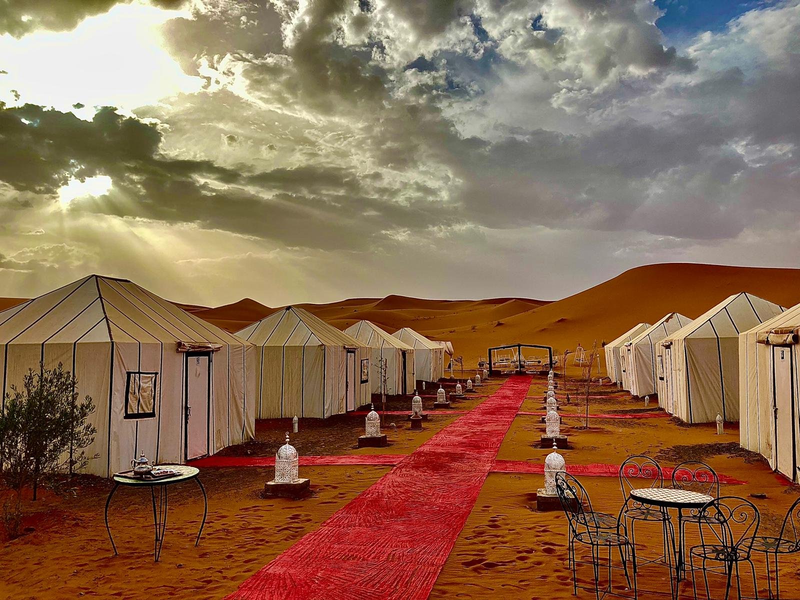 Merzouga desert camp from Errachidia