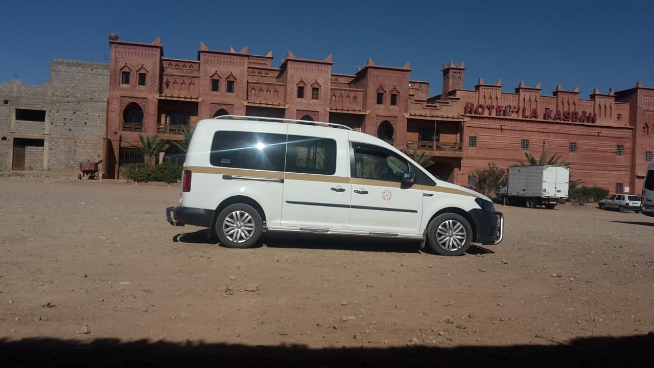 Road from Errachidia to Merzouga