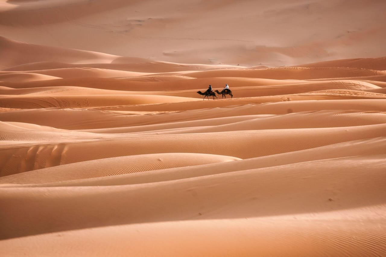Berber camp in Erg Chebbi
