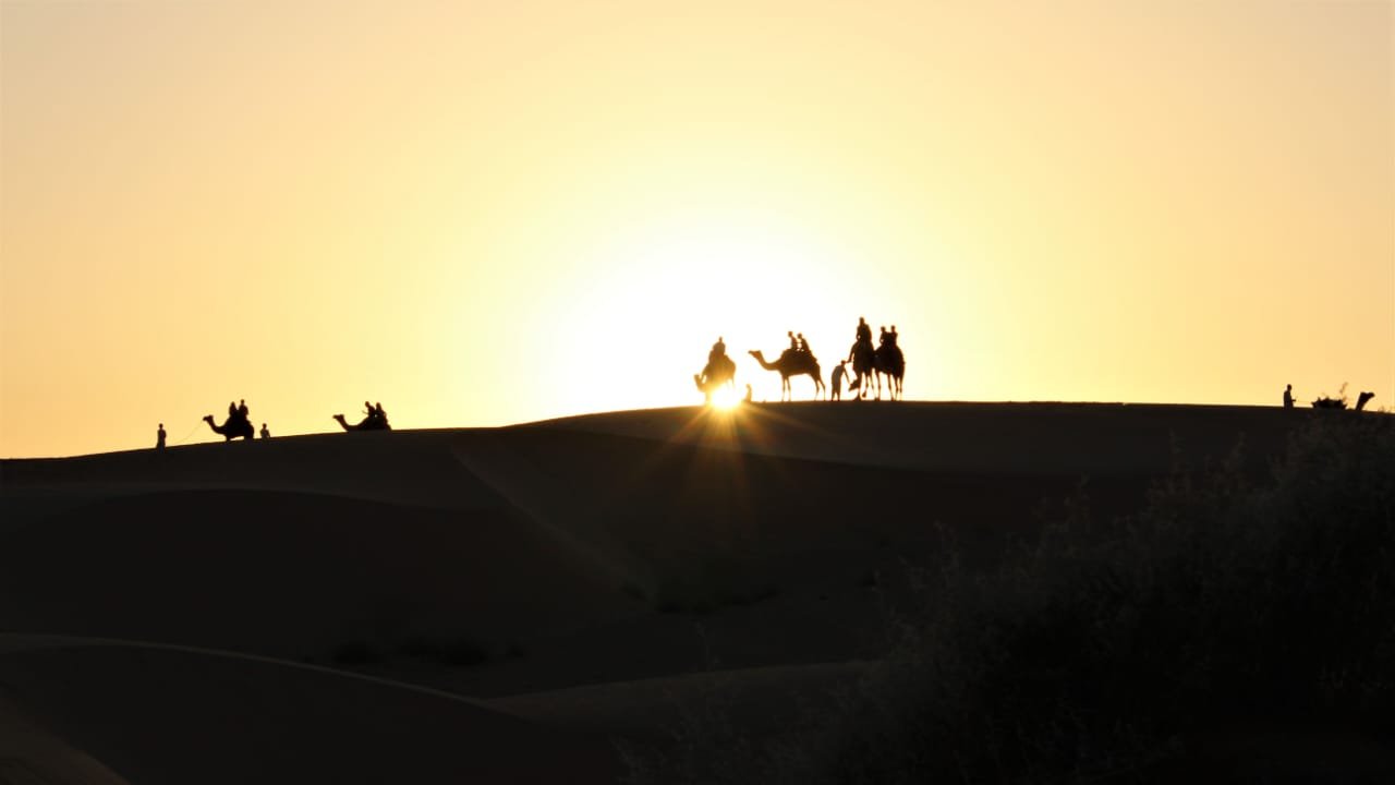 Luxury camp in Merzouga Desert