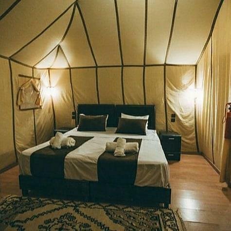 Luxury desert tent in Merzouga