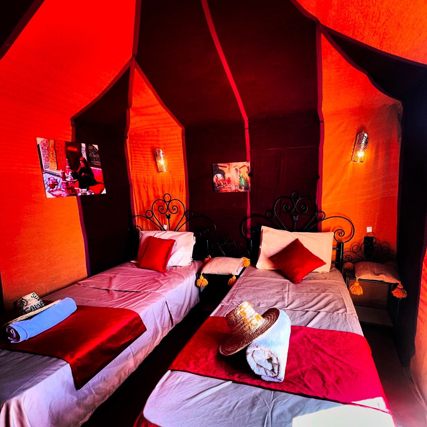 Berber desert camp Merzouga