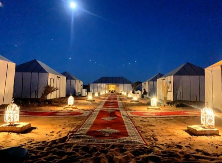 Merzouga desert dunes